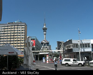 Auckland - Věž SkyCity